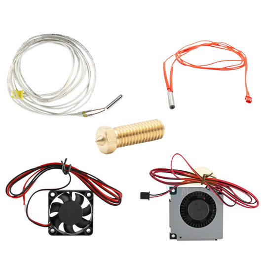 FLSUN V400 3D Printer Parts Nozzle | Heating Rod | Thermistor | Cooling Fan | Turbo Fan