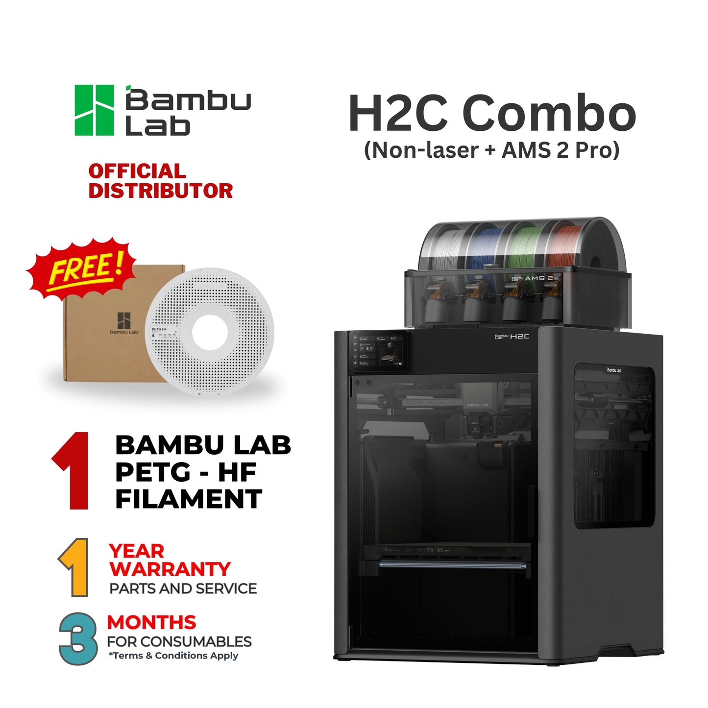 Bambu Lab H2C Combo