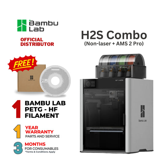Bambu Lab H2S Combo (Non-Laser + AMS 2 Pro)