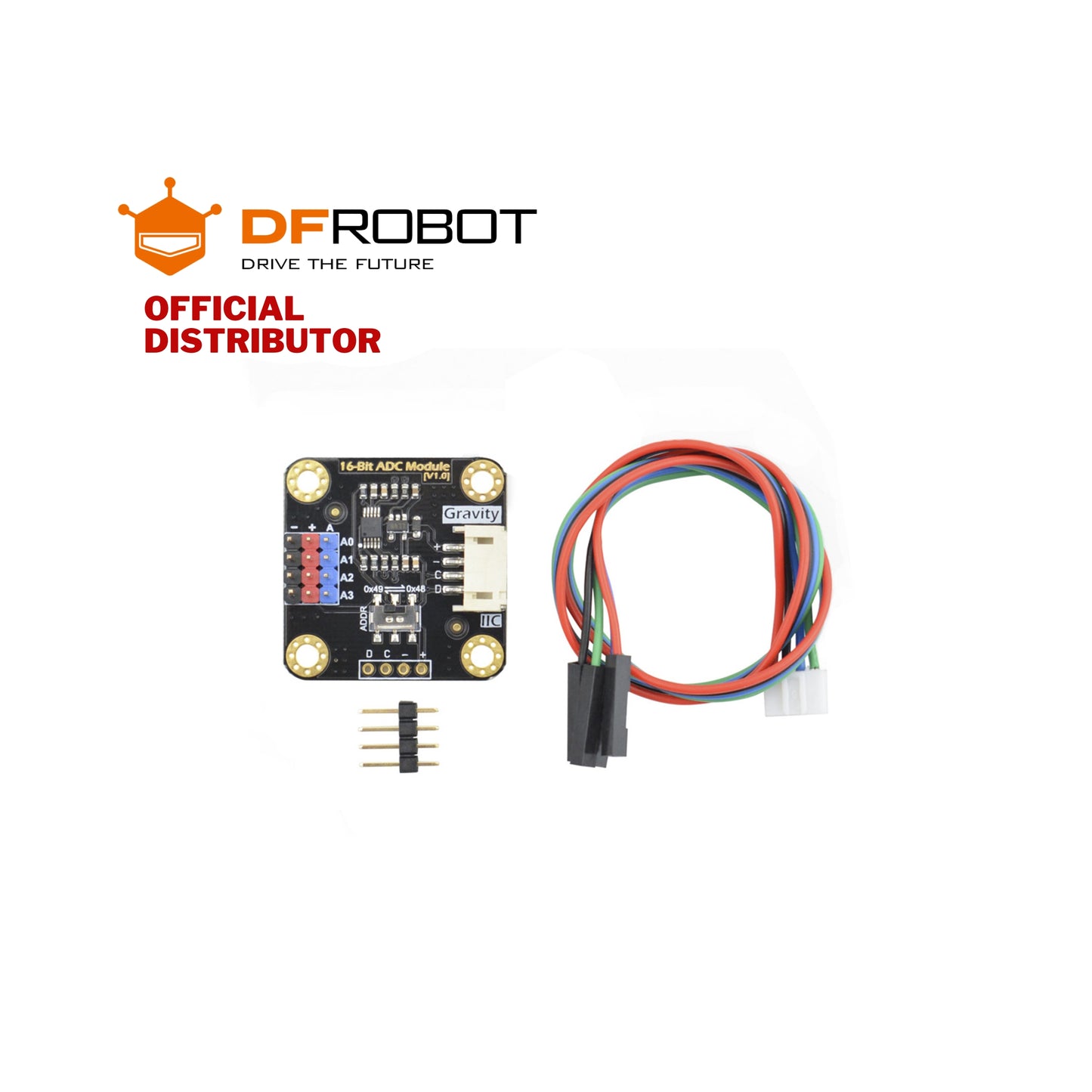 DFRobot Gravity: I2C ADS1115 16-Bit ADC Module | DFR0553