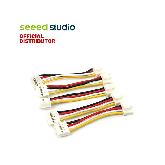 Grove - Universal 4 Pin Buckled Cable (5 PCS Pack)