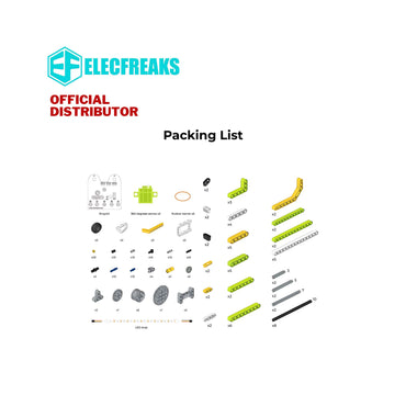 ElecFreaks micro:bit 6 in 1 Ring:Bit Bricks Pack (without micro:bit board)