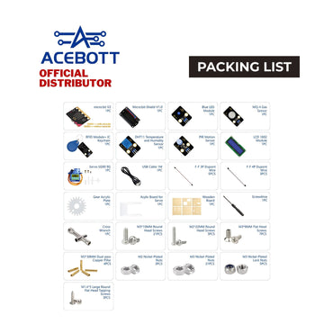 ACEBOTT micro:bit Smart Home Basic Starter Kit