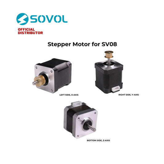 Sovol 42-48 Stepper Motor Kit (Left side, X axis) for SV08 3D Printer