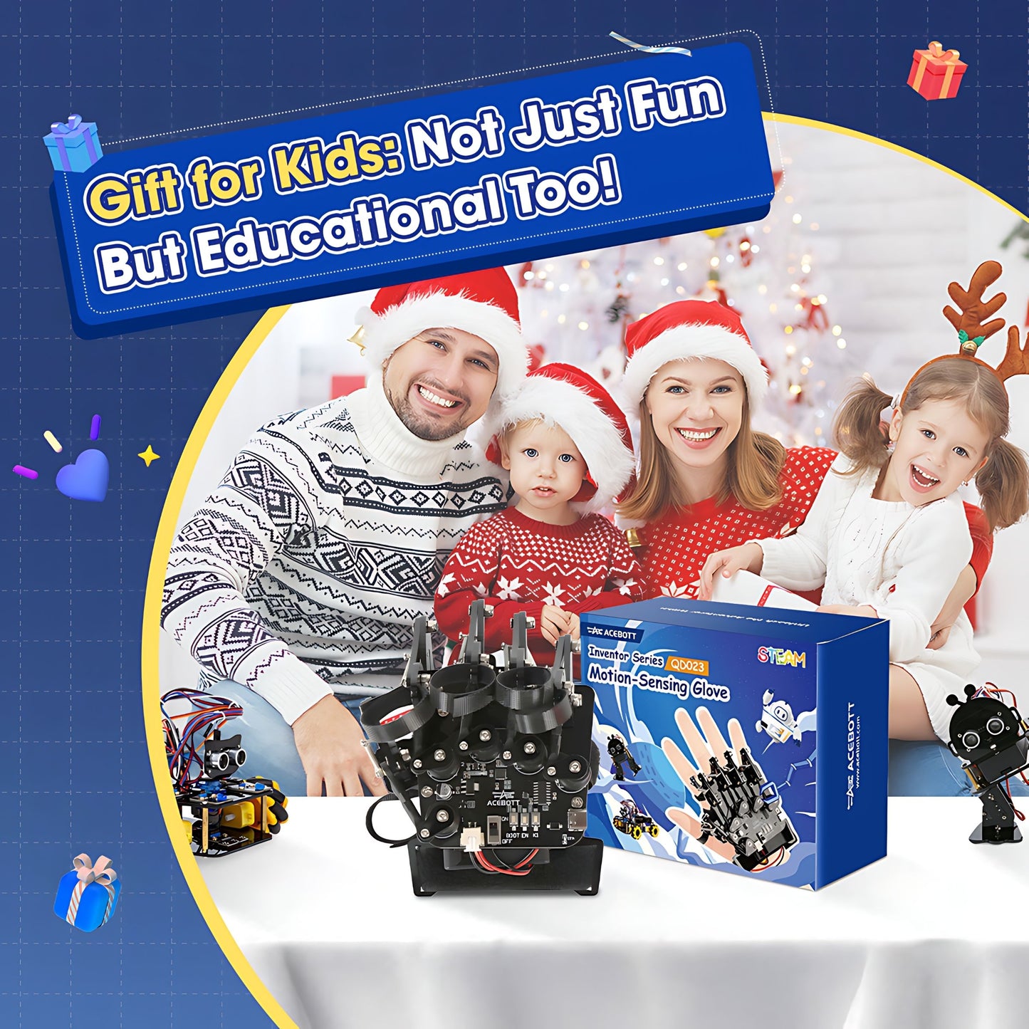 ACEBOTT ESP32 Motion-Sensing Glove