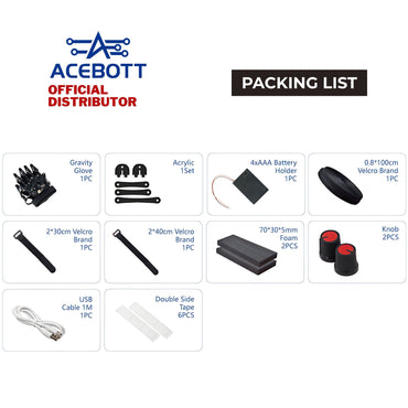 ACEBOTT ESP32 Motion-Sensing Glove