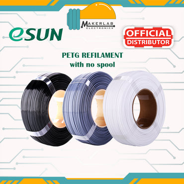 eSUN PLA+ | eSUN PETG | eSUN PLA Matte ReFilament 1KG 1.75mm for 3D Printer With NO Spool Filament