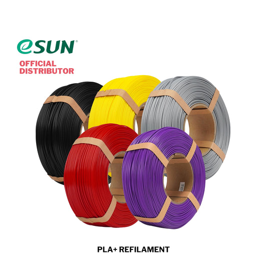 eSUN PLA+ Refilament 3D Printer Filament 1.75mm 1KG Adaptable Bambu Lab