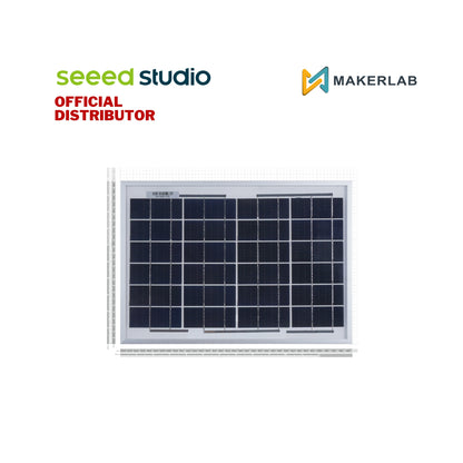 Seeed Studio High-efficiency Waterproof PV-12W Solar Panel, w/ Brackets for Easy Installation