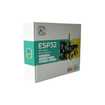 Makerlab ESP32 CAM Mecanum Smart Robot Car Kit