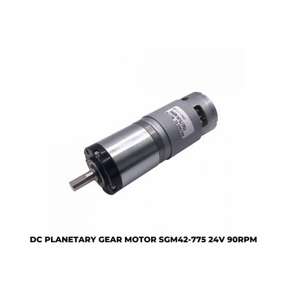 DC Planetary Gear Motor SGM42-775 24V 90RPM