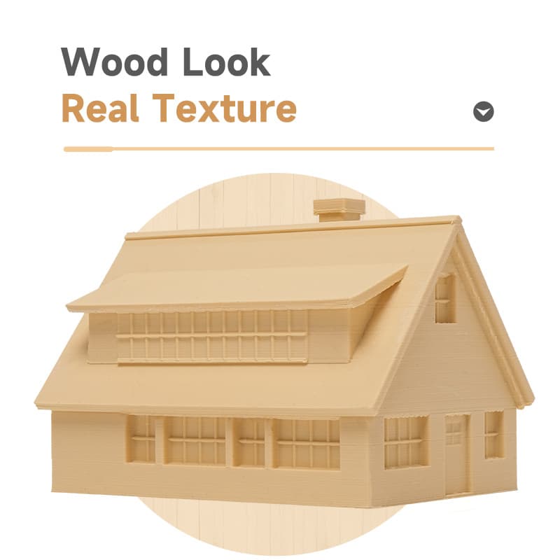 eSUN Wood Natural PLA 3D Printer Filament 1.75mm 1KG