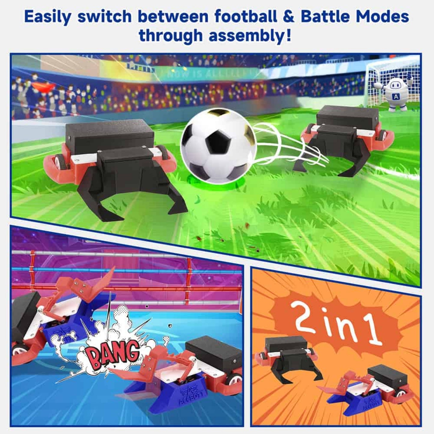 ACEBOTT Battlebolt Battle Car Kit - Inventor Series