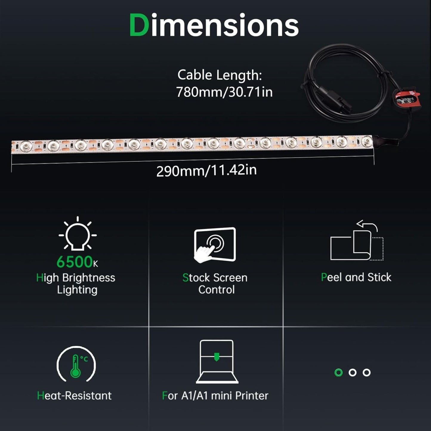 BIQU Panda Lux LED Upgrade Kit for A1