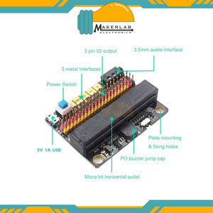 Robotbit IOBIT V2.0 Micro:bit Expansion Board