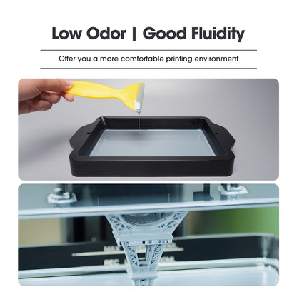 Esun HT100 High Temperature Magpie Grey 3D Printer Resin