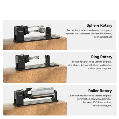 Creality Rotary Kit Pro Upgrade Package for Falcon A1