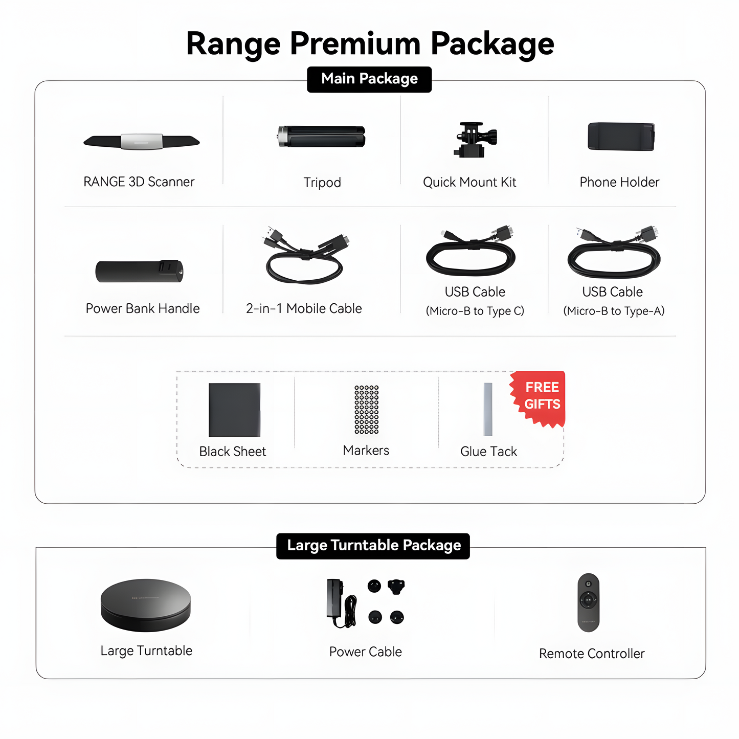 "CLEARANCE SALE" Revopoint Range