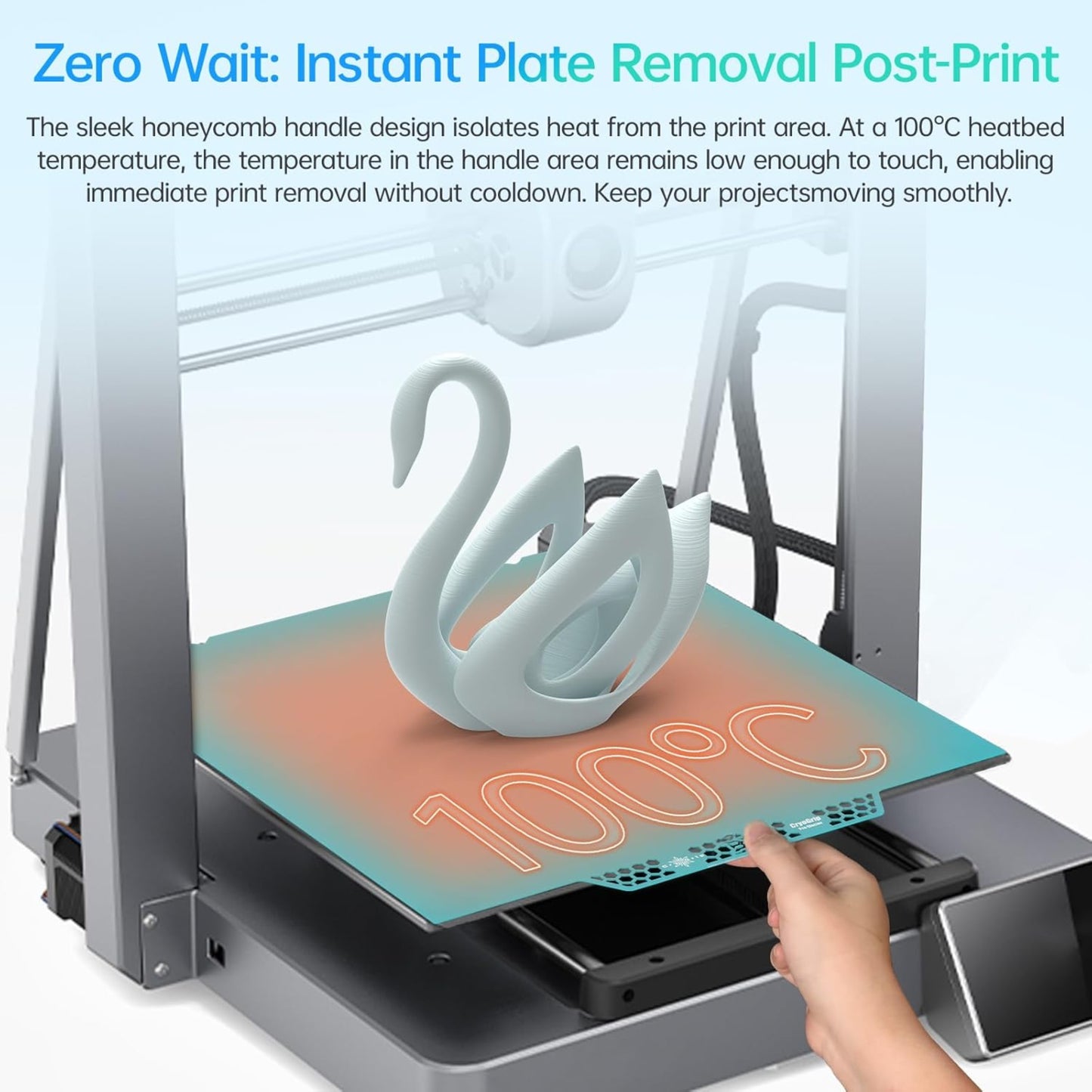 BIQU CryoGrip Pro Glacier Buildplate for K1 Max, Ender 3 V3 Plus