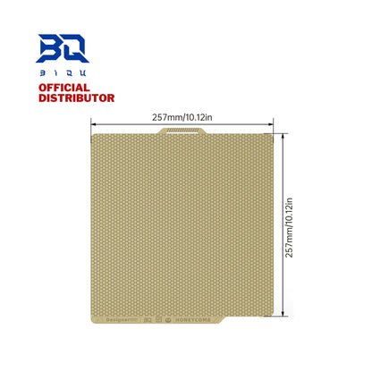BIQU Panda BuildPlate Designer Series Dual-textured 3D Printing Build Plate with Honeycomb & Houndstooth Patterns for Bambu X1/P1/A1 Printers