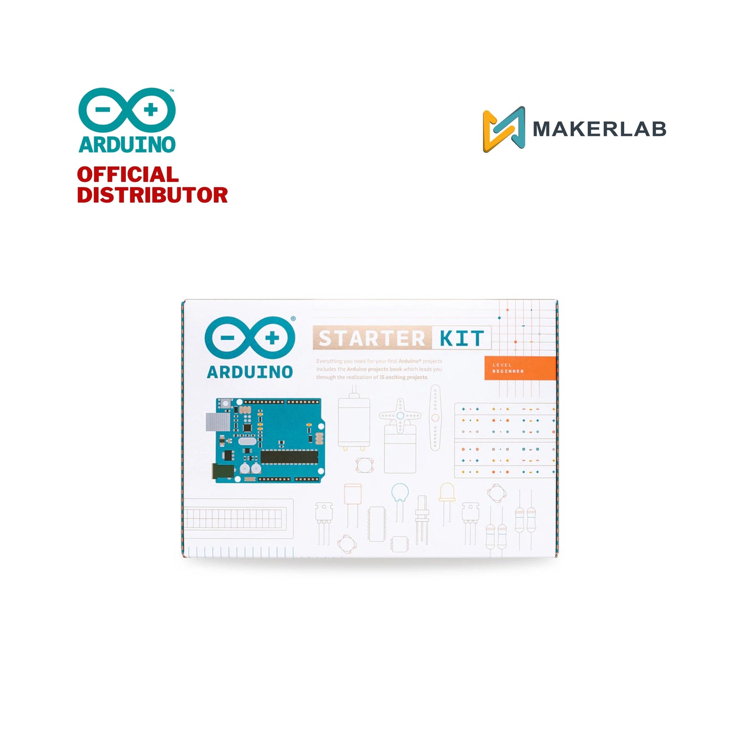 Arduino Starter Kit Multi-Language ORIGINAL ARDUINO | K000007