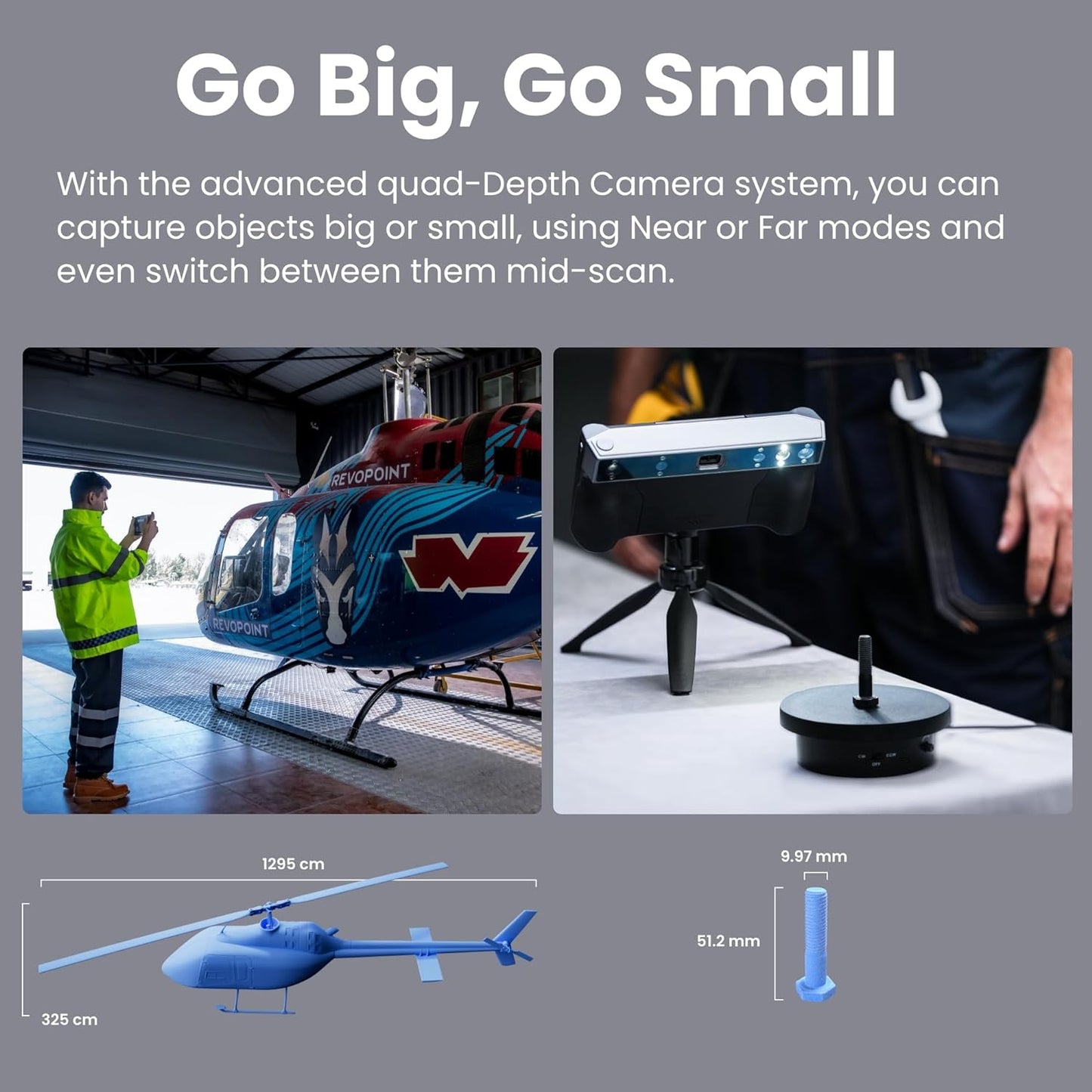 Revopoint MIRACO Pro/Plus 3D Scanner