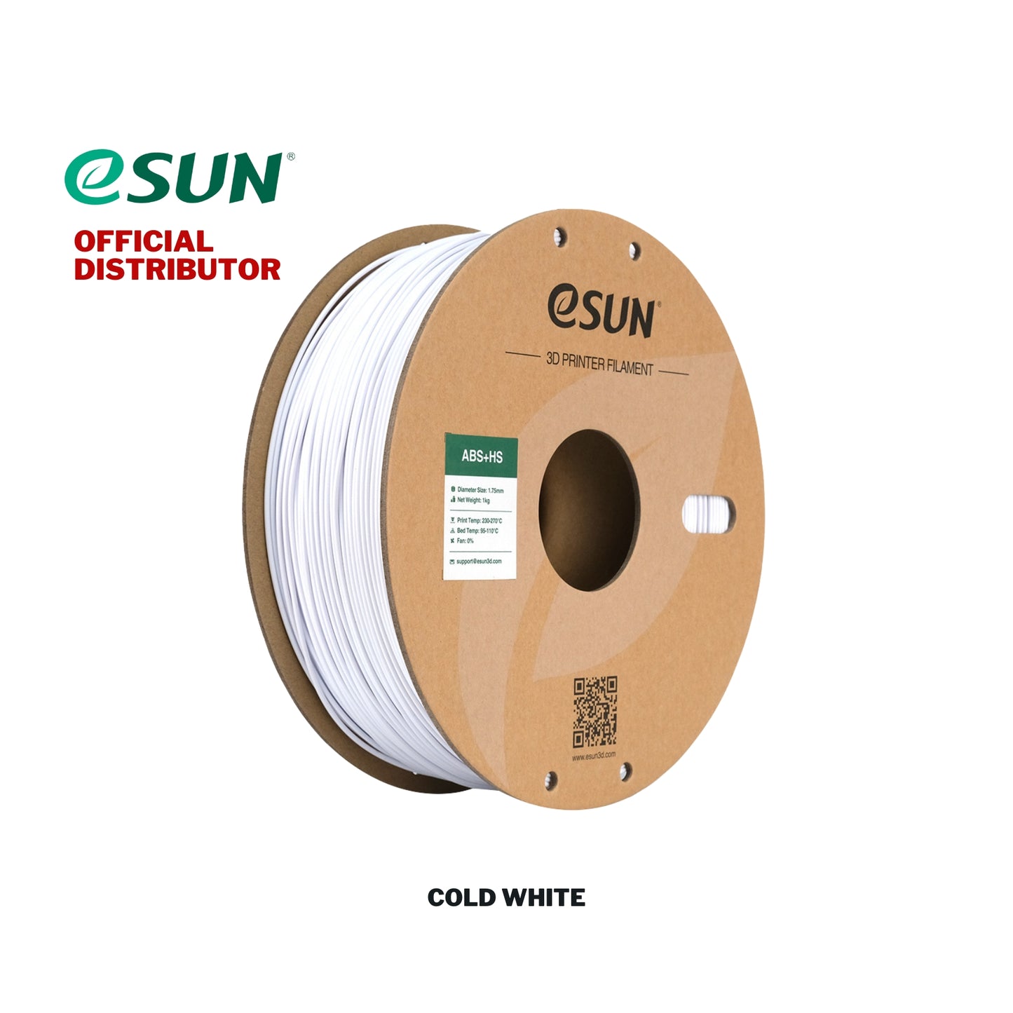 eSUN ABS+HS 3D Printer Filament 1.75mm 1KG