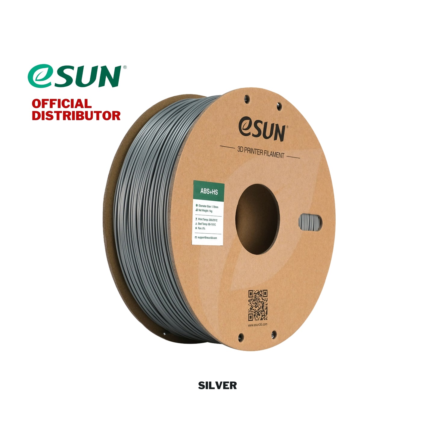 eSUN ABS+HS 3D Printer Filament 1.75mm 1KG