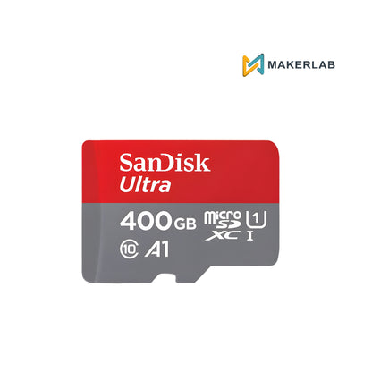 16GB l 32GB l 64GB l 128GB l 256GB | 400GB Micro SD Card for Raspberry Pi , Phone Memory Card Sandisk Ultra Class 10 Makerlab Electronics