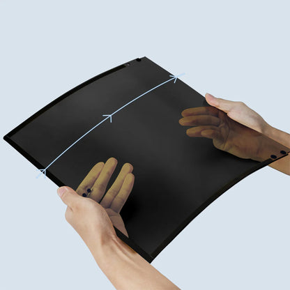 BIQU Panda Door PC Upgrade Panel for Bambu Lab P1/X1 3D Printer - Yellow and Black