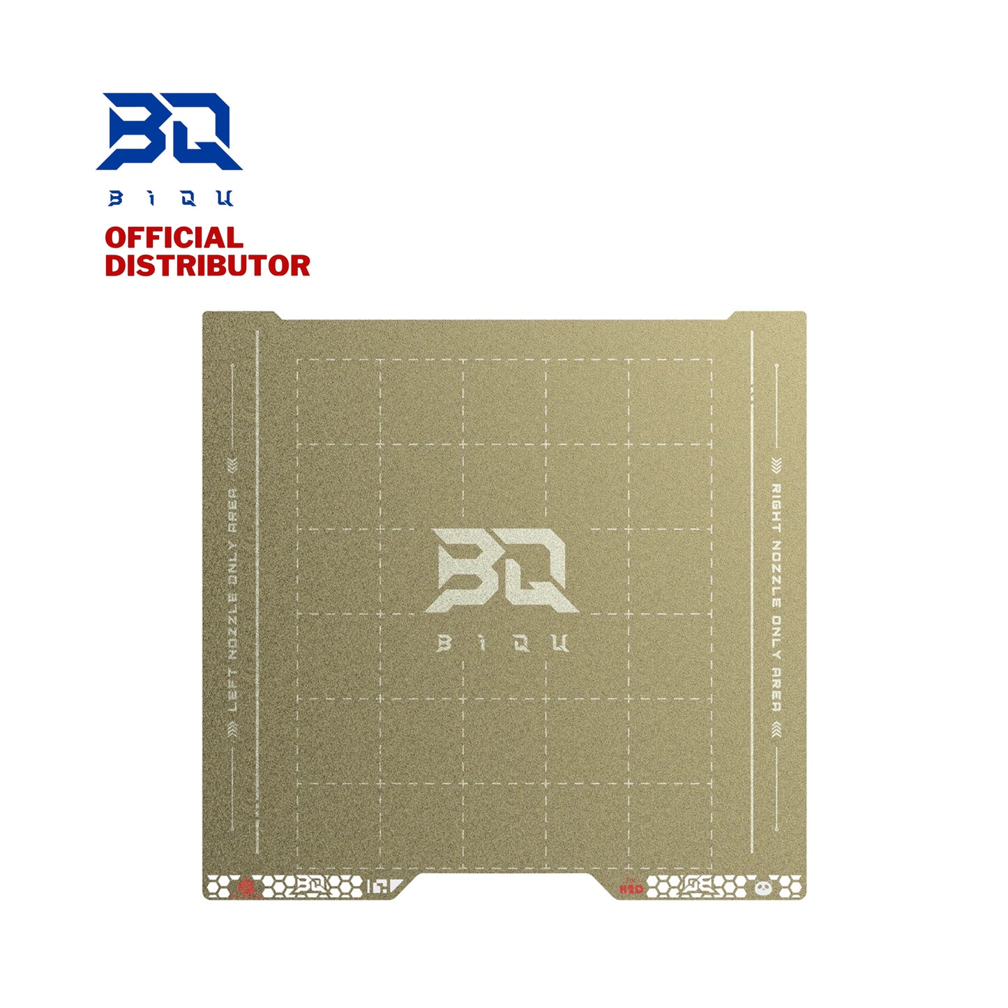 BIQU PyroGrip Double-Sided Textured PEI Grid 346mm x 355mm for H2D
