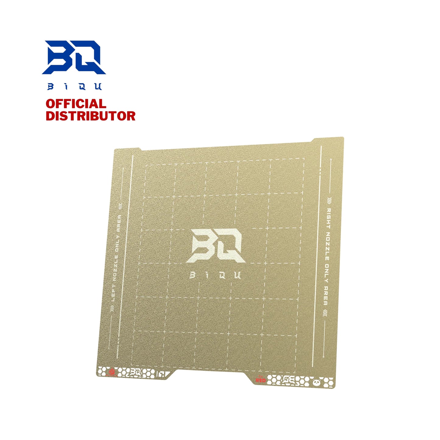 BIQU PyroGrip Double-Sided Textured PEI Grid 346mm x 355mm for H2D
