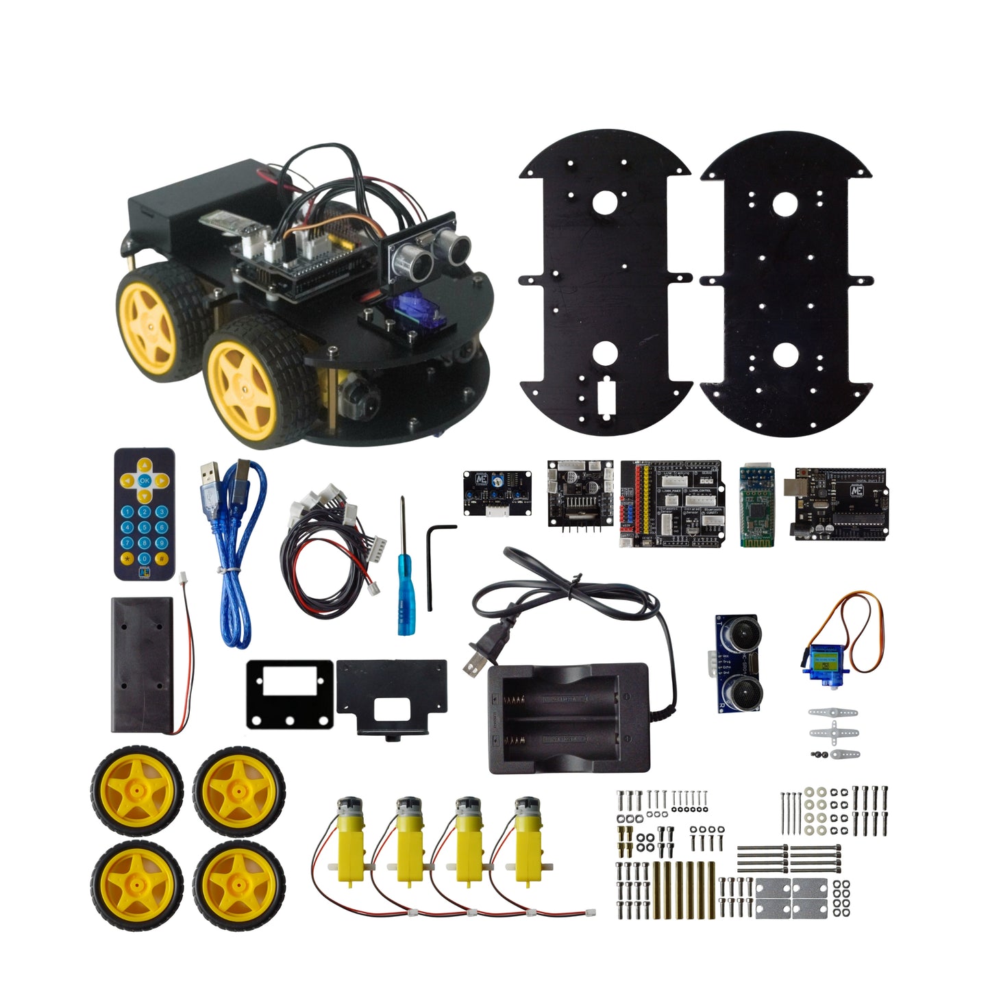 Makerlab UNO R3 Project Smartbot Car Kit