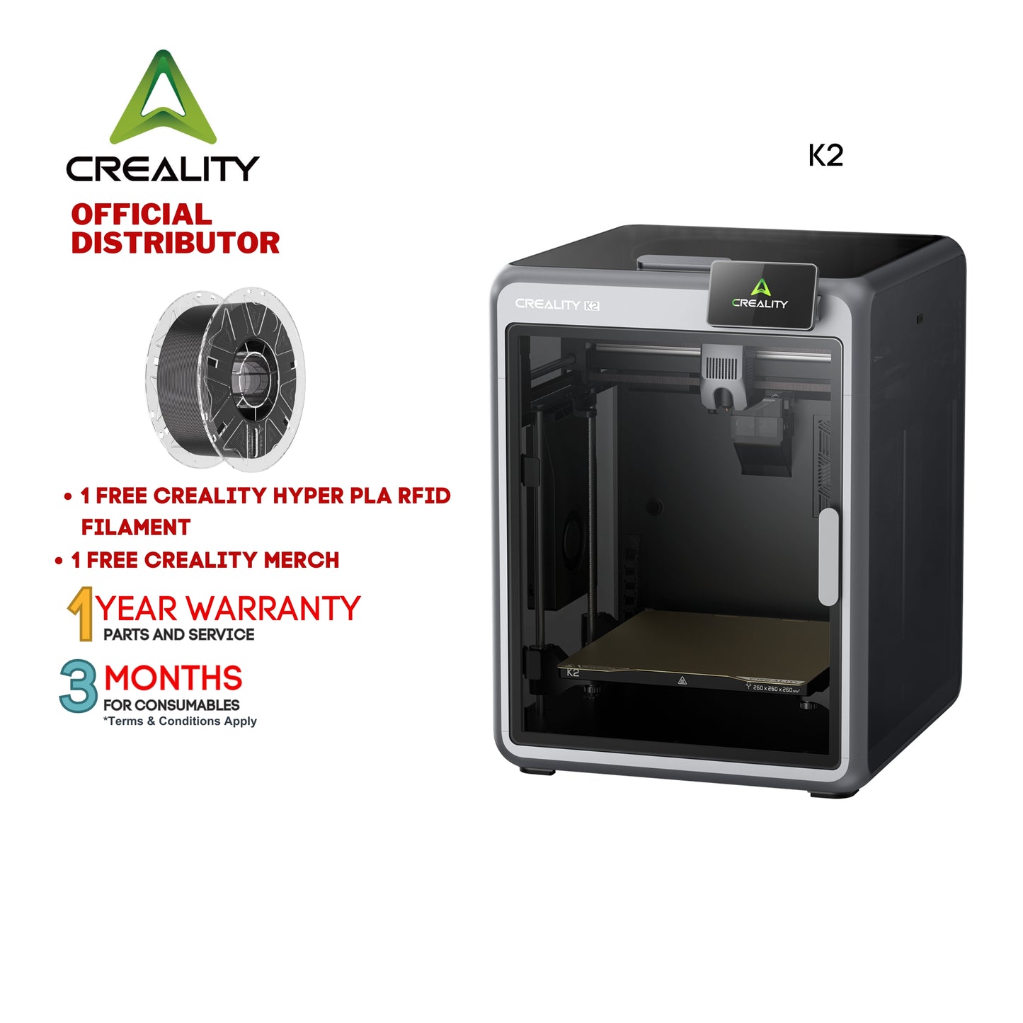 Creality K2 FDM 3D Printer