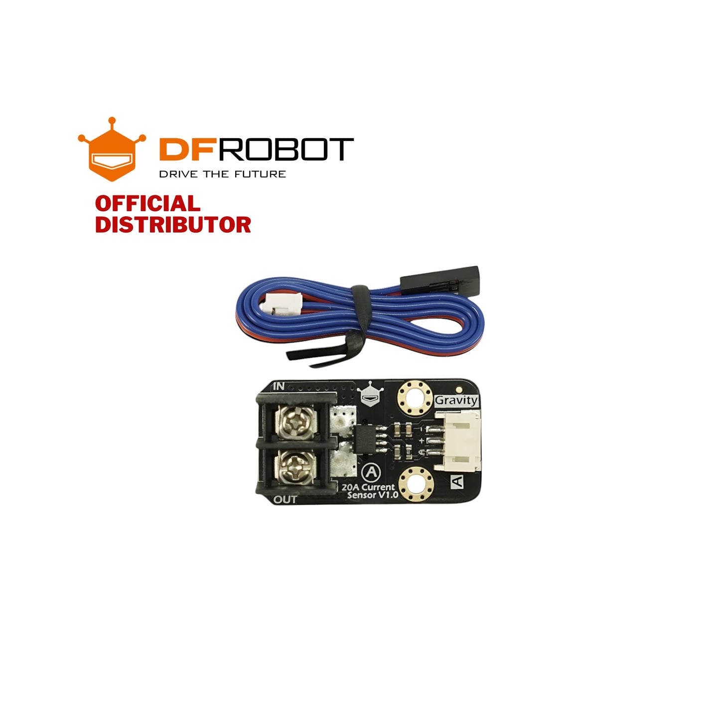 DFRobot Gravity: Analog 20A Current Sensor (AC/DC) | SEN0214