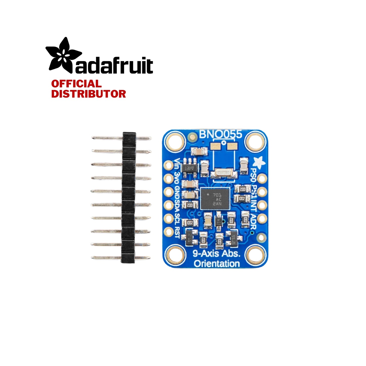 Adafruit 9-DOF Absolute Orientation IMU Fusion Breakout - BNO055