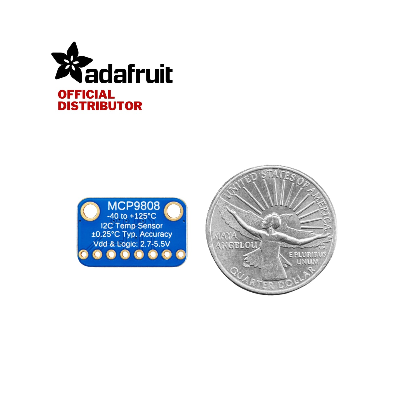 Adafruit MCP9808 High Accuracy I2C Temperature Sensor Breakout Board