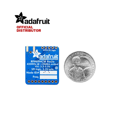 Adafruit RFM69HCW Transceiver - 433Mhz Radio Breakout