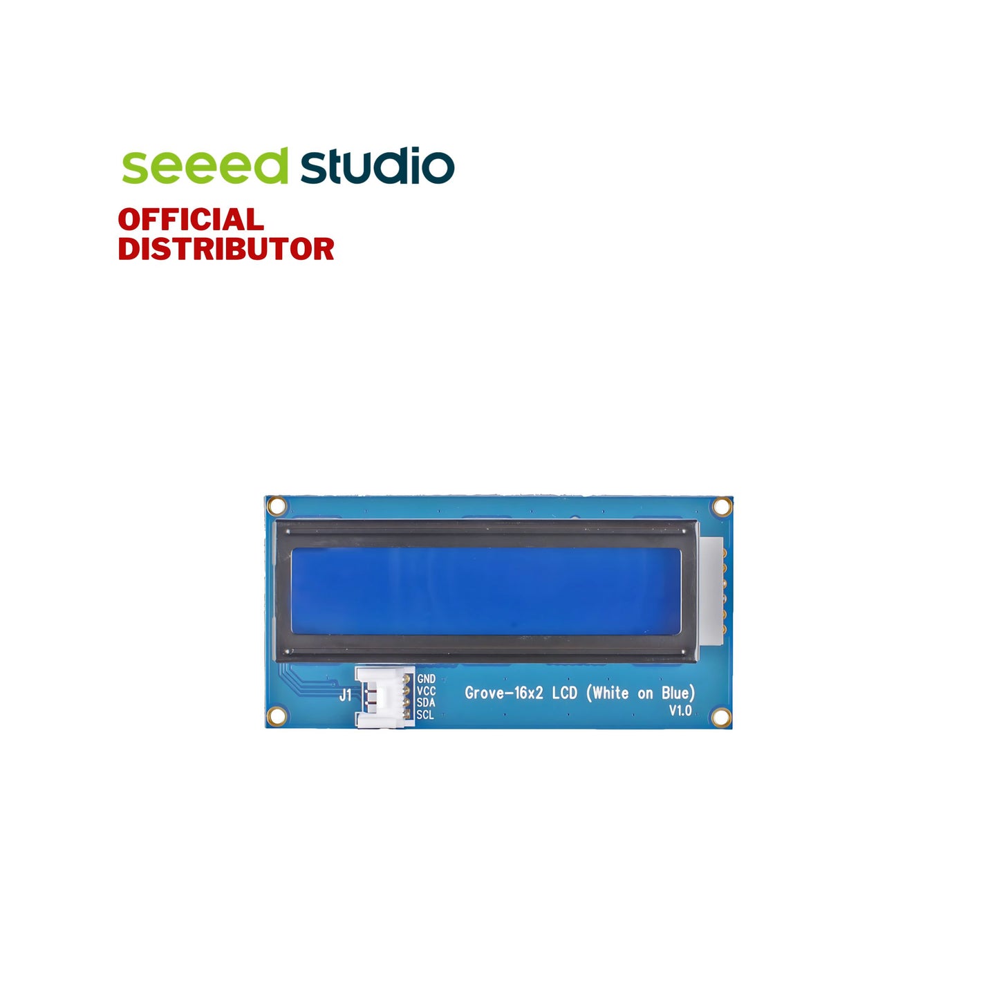 Grove - 16x2 LCD (White on Blue)