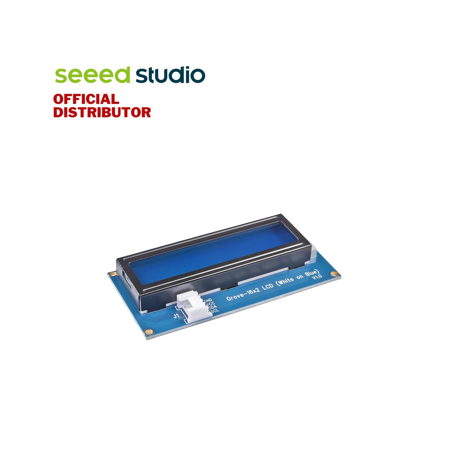 Grove - 16x2 LCD (White on Blue)