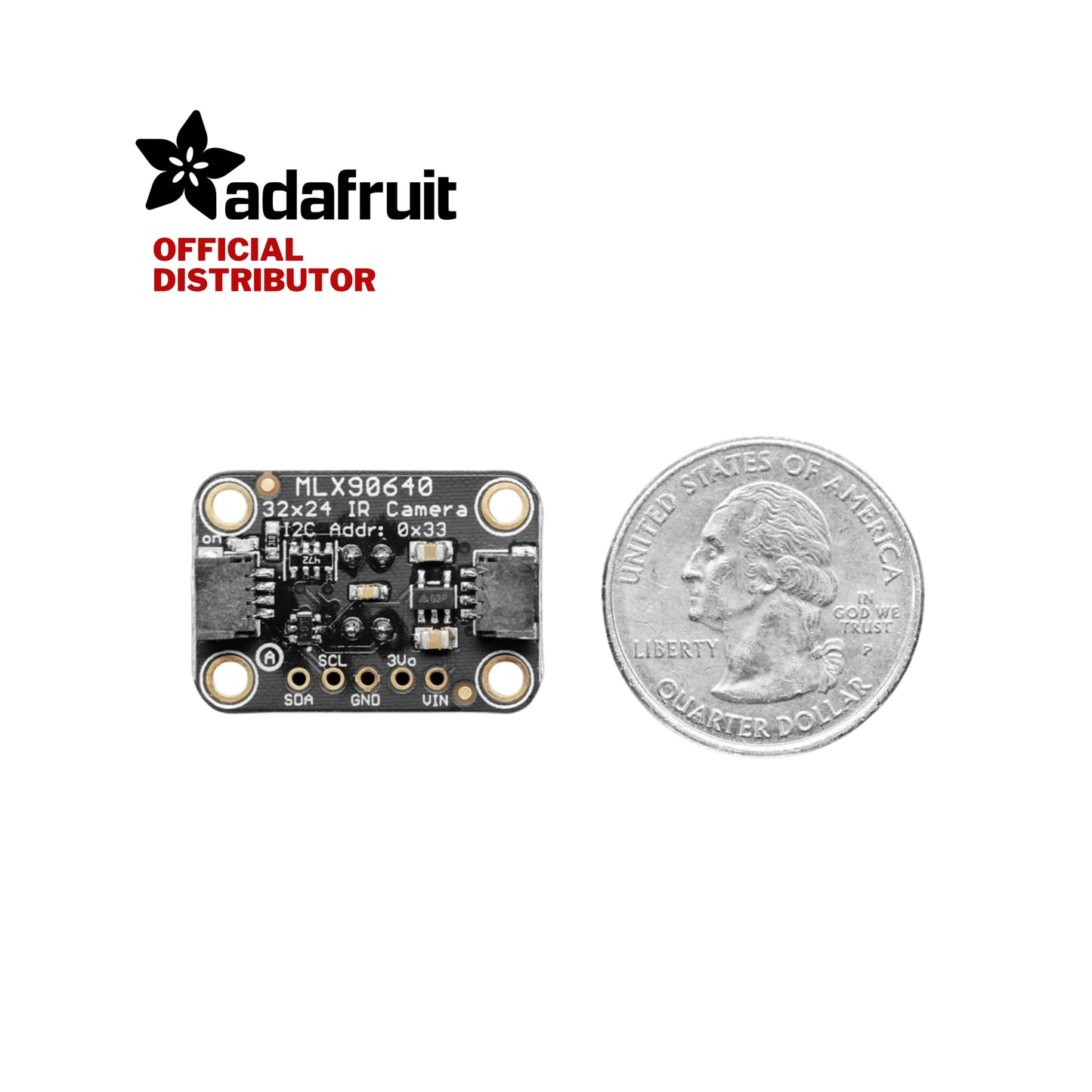 Adafruit MLX90640 IR Thermal Camera Breakout - 110 Degree FoV
