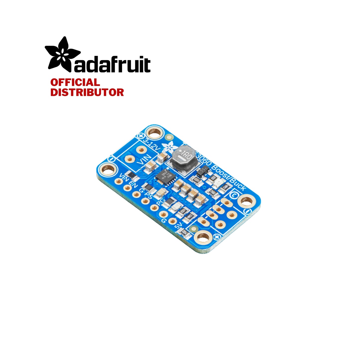Adafruit VERTER 5V USB Buck-Boost - 500mA form 3V-5V / 1000ma form 5V-12V - TPS63060