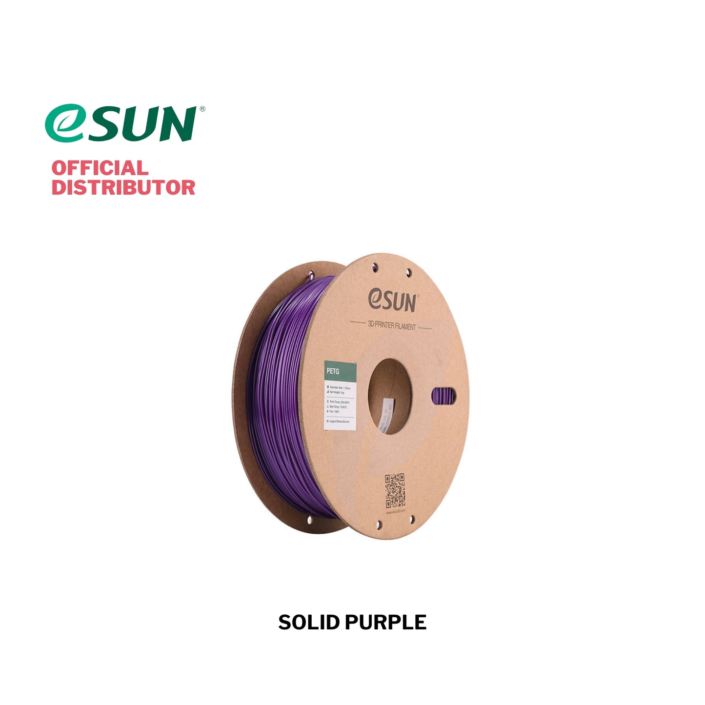 eSUN PETG 3D Printer Filament 1.75mm 1KG