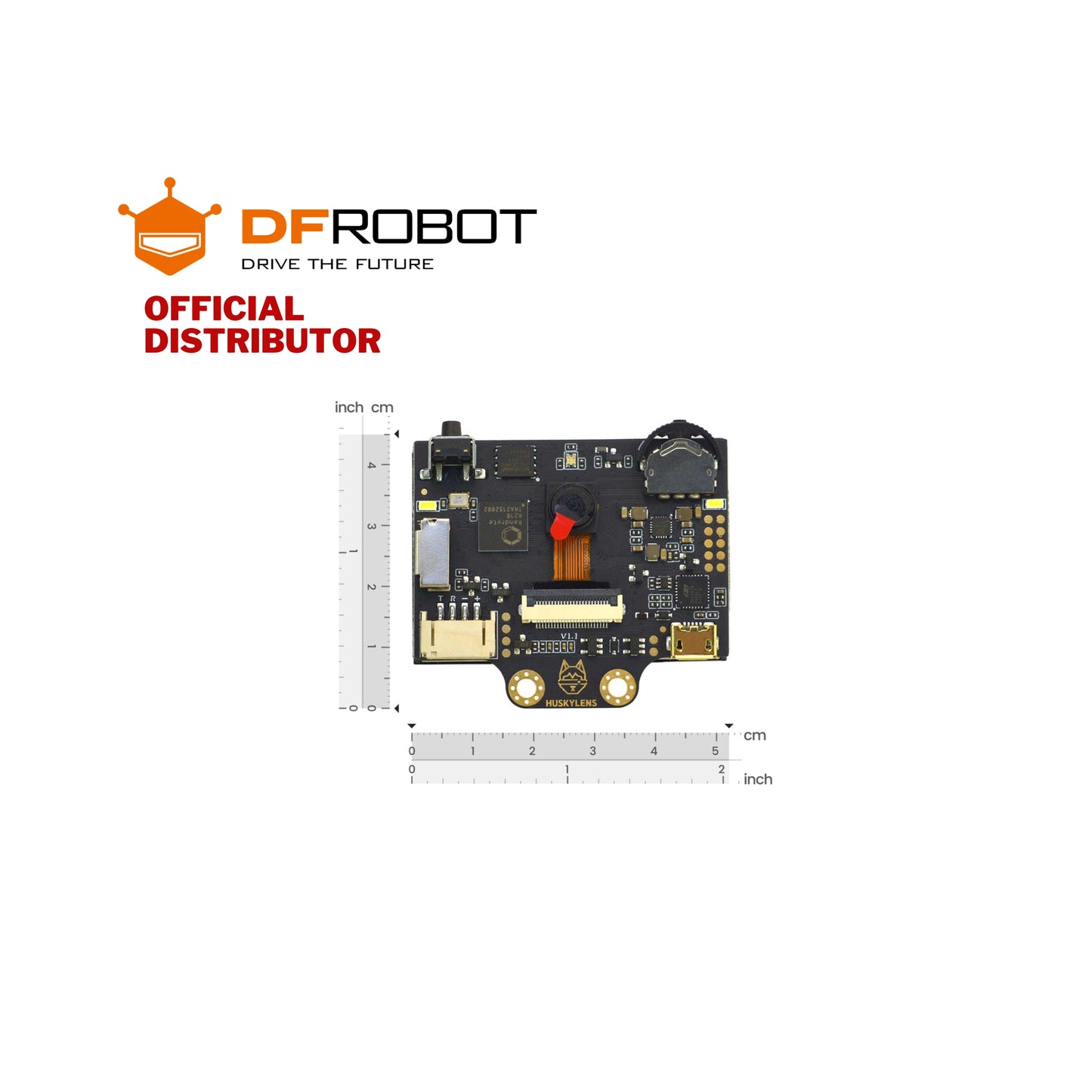 DFRobot Gravity: HUSKYLENS - An Easy-to-use AI Machine Vision Sensor | HUSKYLENS 2 - 6 TOPS LLM MCP AI Vision Sensor