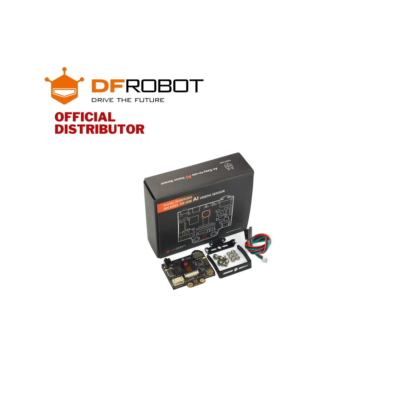 DFRobot Gravity: HUSKYLENS - An Easy-to-use AI Machine Vision Sensor | HUSKYLENS 2 - 6 TOPS LLM MCP AI Vision Sensor