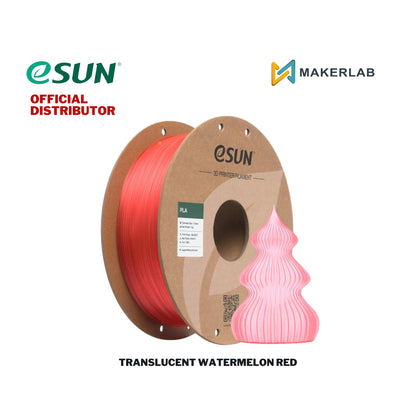 eSUN PLA Translucent 3D Printer Filament 1.75mm 1KG