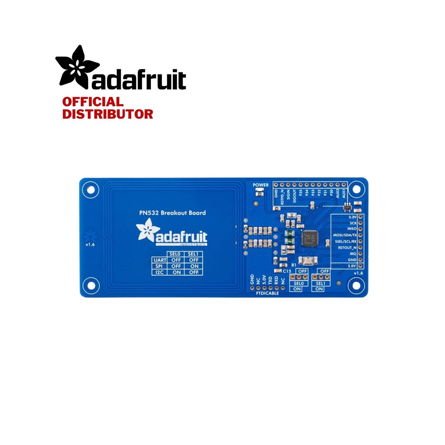 Adafruit PN532 NFC/RFID controller breakout board (v1.6)