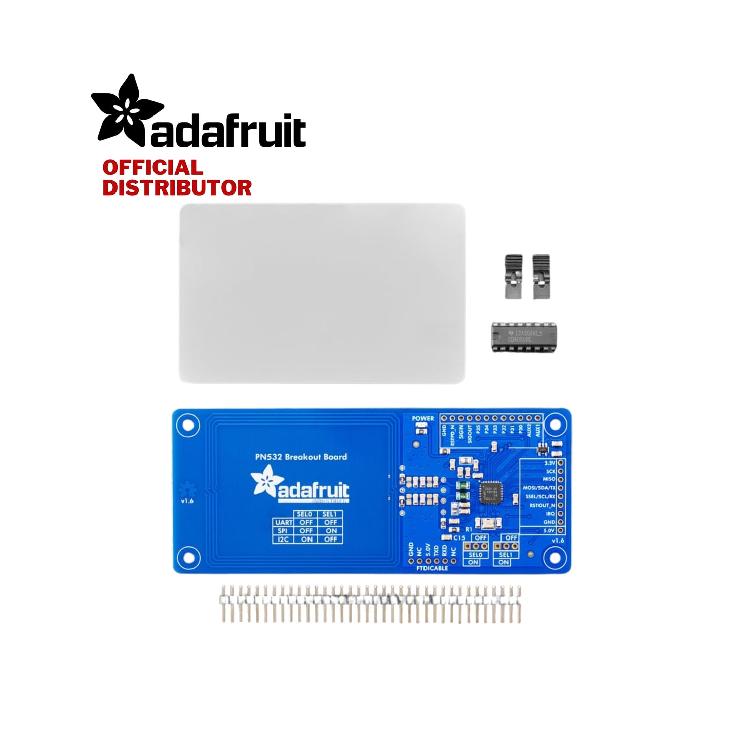 Adafruit PN532 NFC/RFID controller breakout board (v1.6)