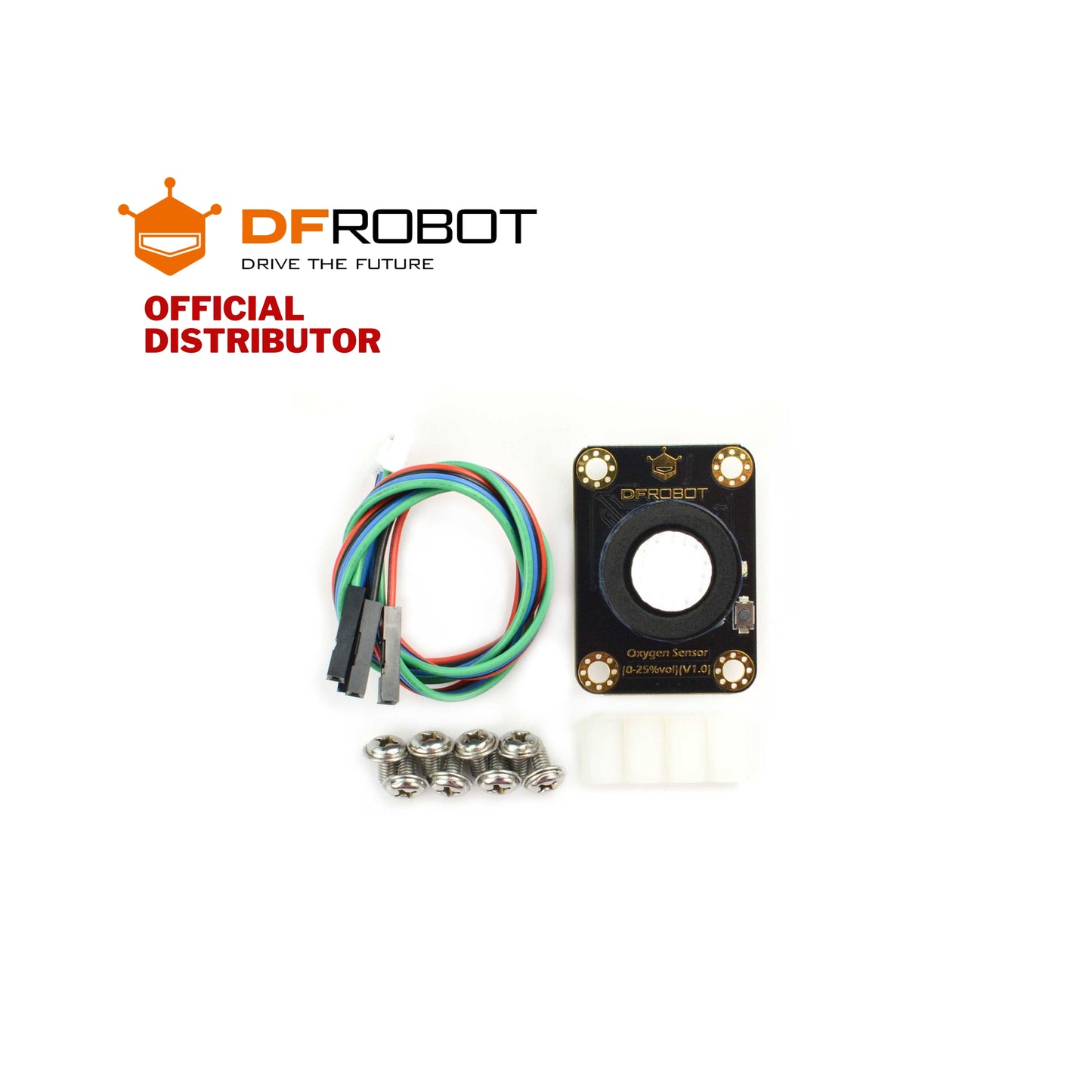 DFRobot Gravity: Electrochemical Oxygen / O2 Sensor (0-25%Vol, I2C) | SEN0322