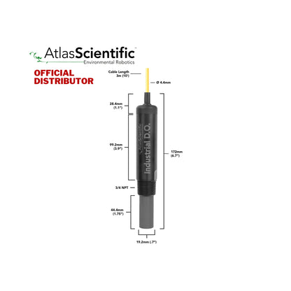 Atlas Scientific Industrial Dissolved Oxygen Probe | ENV-50-DO